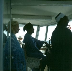 Nil- Schiff Al Salam-Kapitän