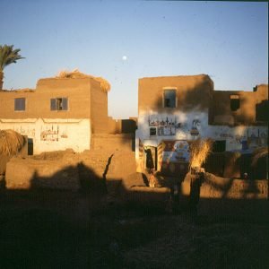 Ägypten Nil Westseite Pilgerhaus