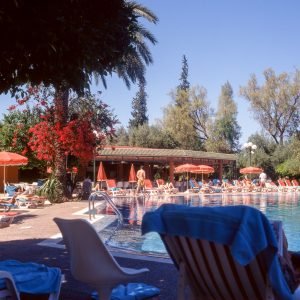 Marokko Sheraton Hotel Pool 1995