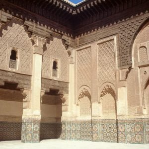Marokko Marrakesch Palast 1995