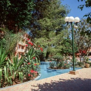 Marokko Sheraton Hotel Garten 1995