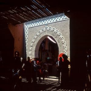 Marokko Marrakesch Stadttor 1995